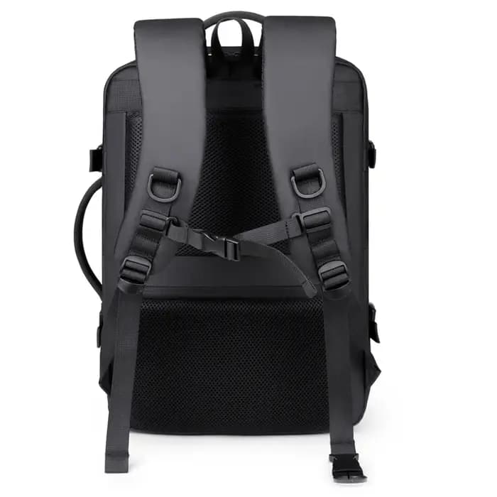 Sac à dos extensible hydrofuge avec compression sous vide