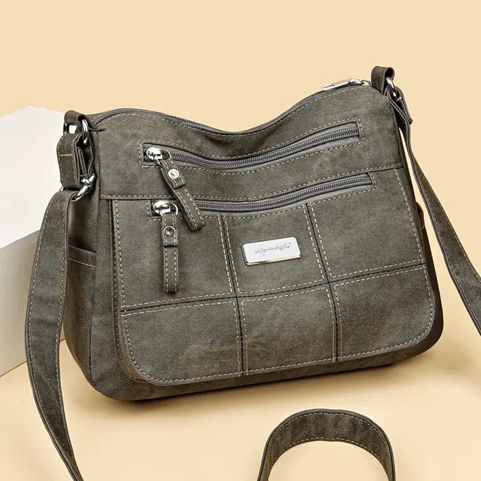 Sac messager Vintage en tissu Oxford