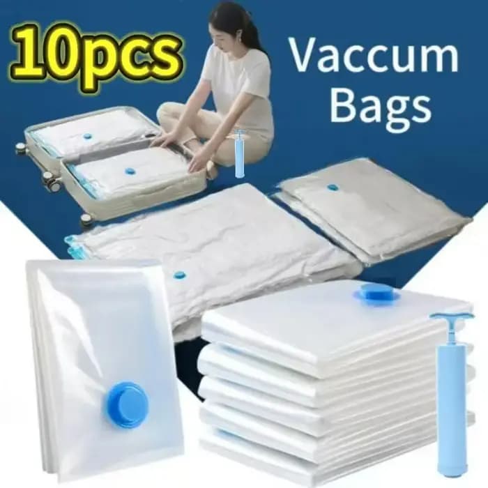 Sac de Compression sous vide épais 1 à 10 pièces