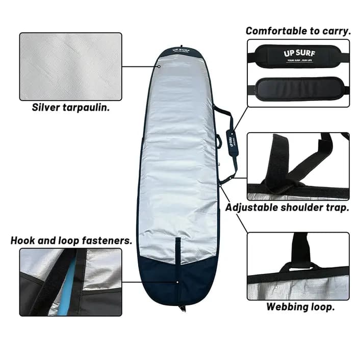 Sac de planche de surf pour skimboard avec sangle