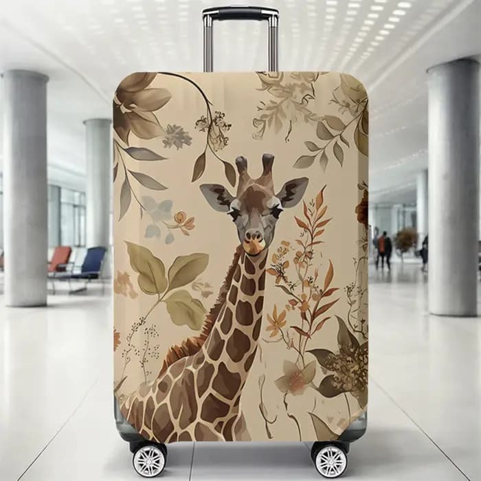Housse de protection pour bagages avec imprimé de dessin animé