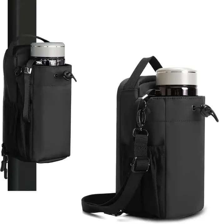 Sac de sport magnétique grande capacité avec poche pour téléphone, pochette portable pour bouteille