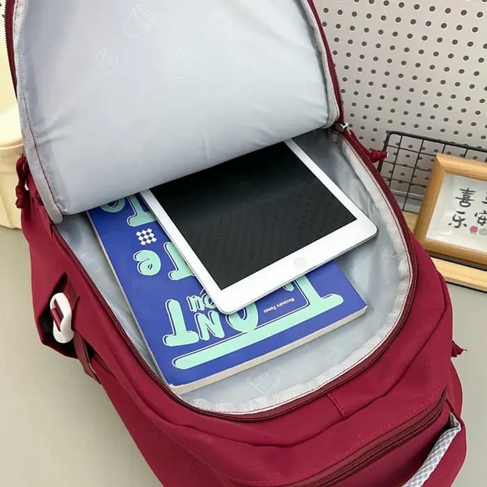 Sac à dos en Nylon 5 couleurs pour femmes
