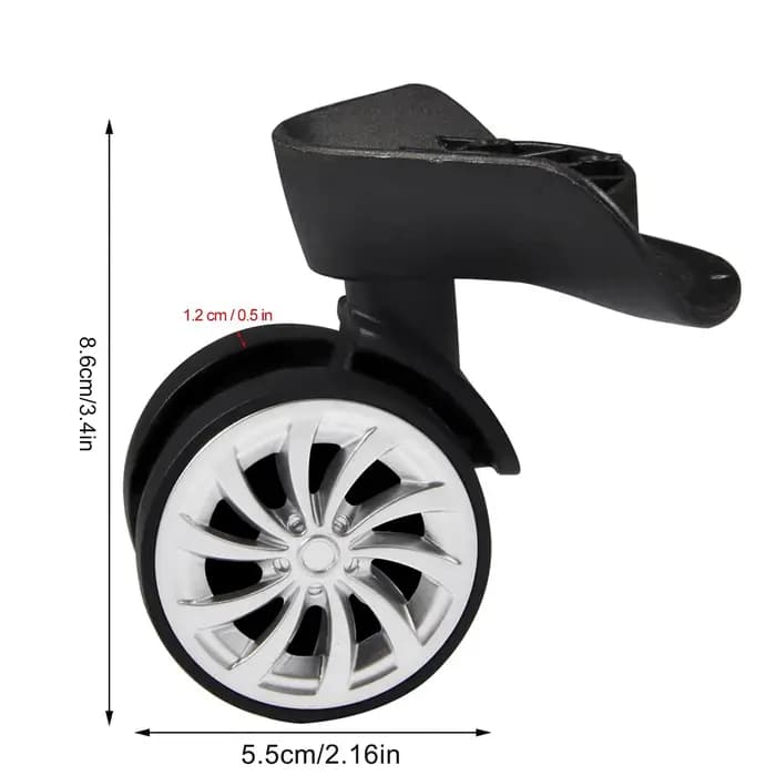 Roue à bagages valise roues de remplacement