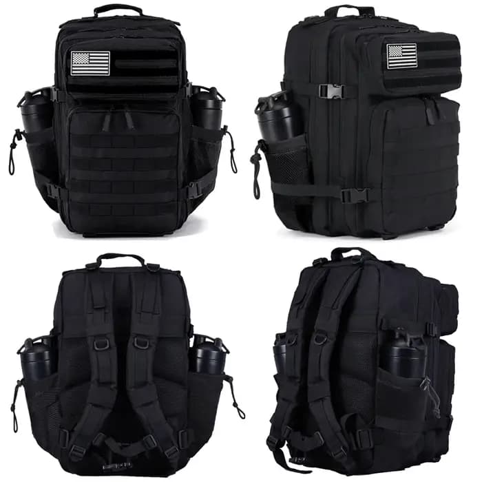 25L 35L 45L sac à dos tactique hommes femmes Sports de plein air voyage salle de sport sac de randonnée Molle militaire Camping chasse survie sac à dos