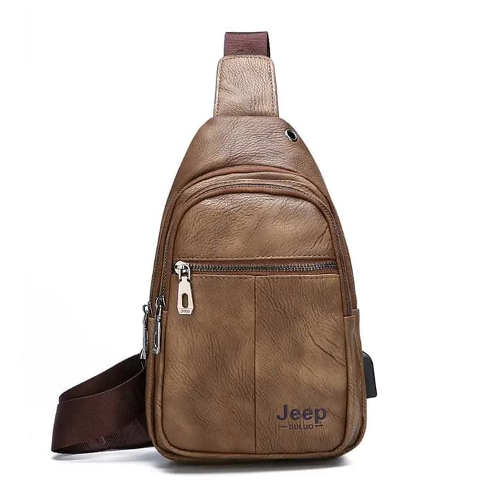Sac de poitrine en cuir de kangourou de marque de luxe pour hommes, sac de voyage et de randonnée, sac messager pour hommes, sac de poitrine en cuir, sac à bandoulière