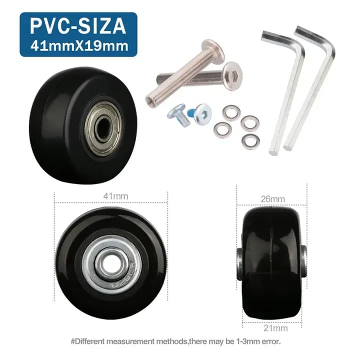 Roues de Remplacement Universelles pour Bagages de Voyage