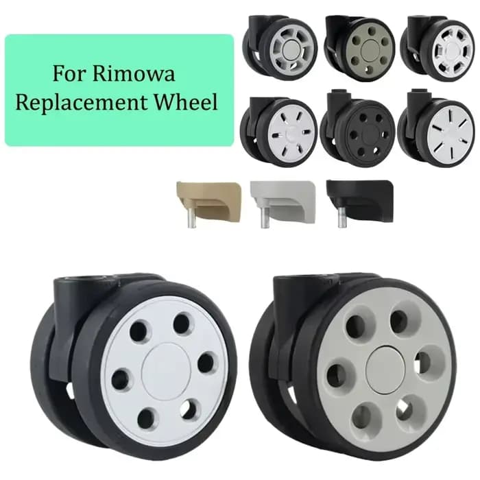 Accessoires de remplacement de roues universelles pour valises Rimowa