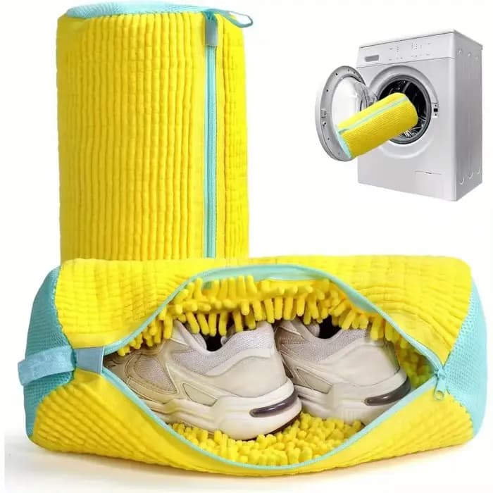 Sac à linge sac de lavage de chaussures filet rembourré protecteur pour fibres moelleuses Polyester sacs
