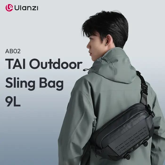 Ulanzi AB02 TAI sac à bandoulière extérieur 9L voyage photographie de rue sac de trajet quotidien bricolage personnaliser grande capacité appareil photo sac décontracté