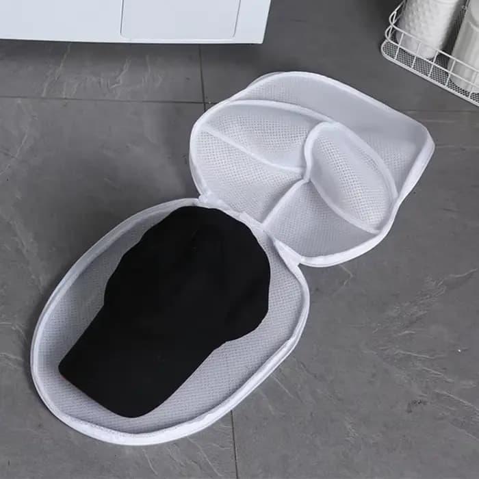 Sac de lavage pour casquettes anti-déformation