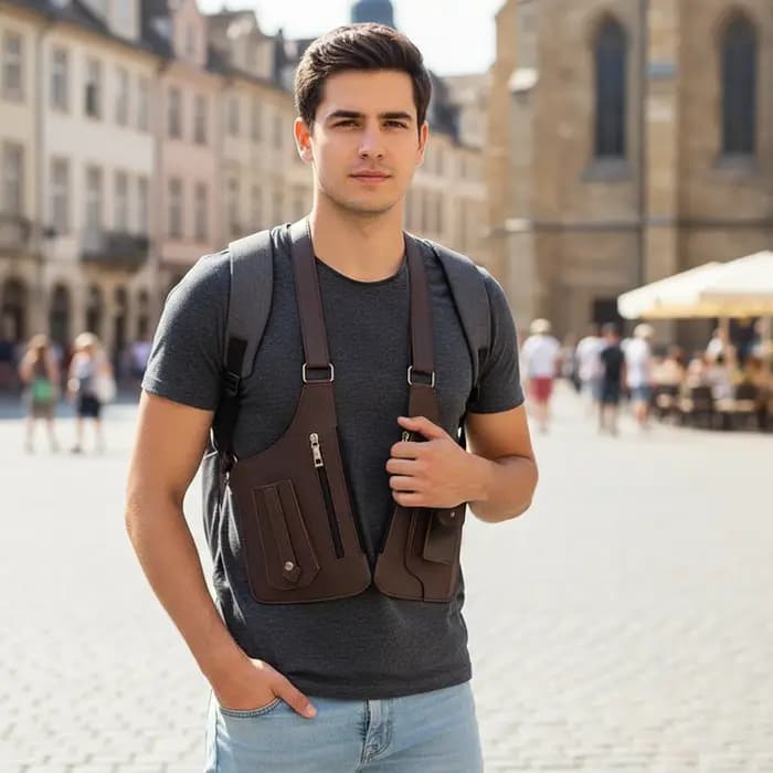Sac à Double épaule en cuir PU
