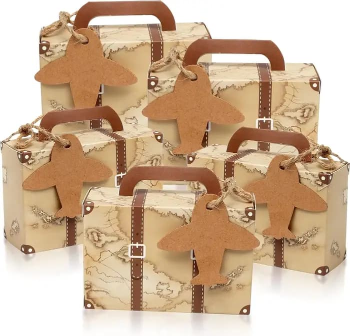 Mini valise rétro 10/30/50 pièces