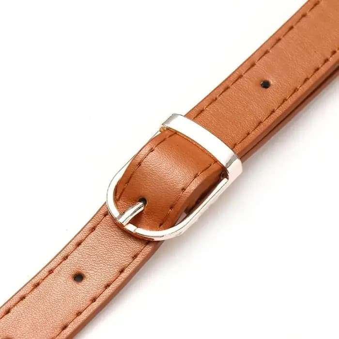 Sangle de sac en cuir réglable pour femme