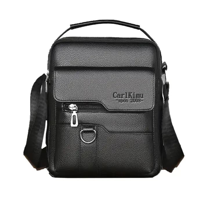 Le sac à bandoulière à une épaule pour hommes convient aux voyages d'affaires et peut être porté à la main en matériau Pu.