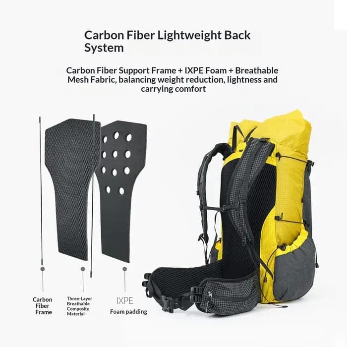 DAOSHI 30 + 10L sac à dos extérieur ultraléger étanche Camping randonnée sac à dos sac de Sport sacs à dos résistants à l'eau