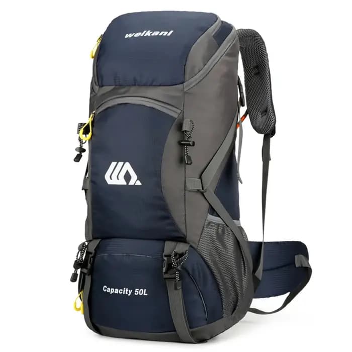 Haute capacité multifonctionnel randonnée sac à dos hommes Sport de plein air voyage sac à dos femmes 50L