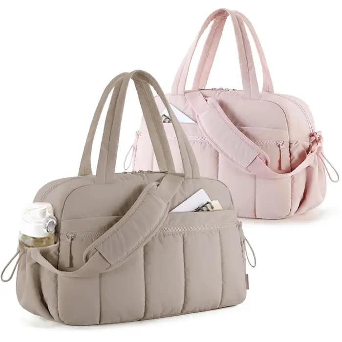 Sac à langer pour bébé, sacs de voyage, sacs de sport pour femmes, sacs de cabine imperméables pour l'aéroport