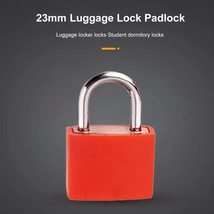 Mini cadenas en acier pour valise de voyage