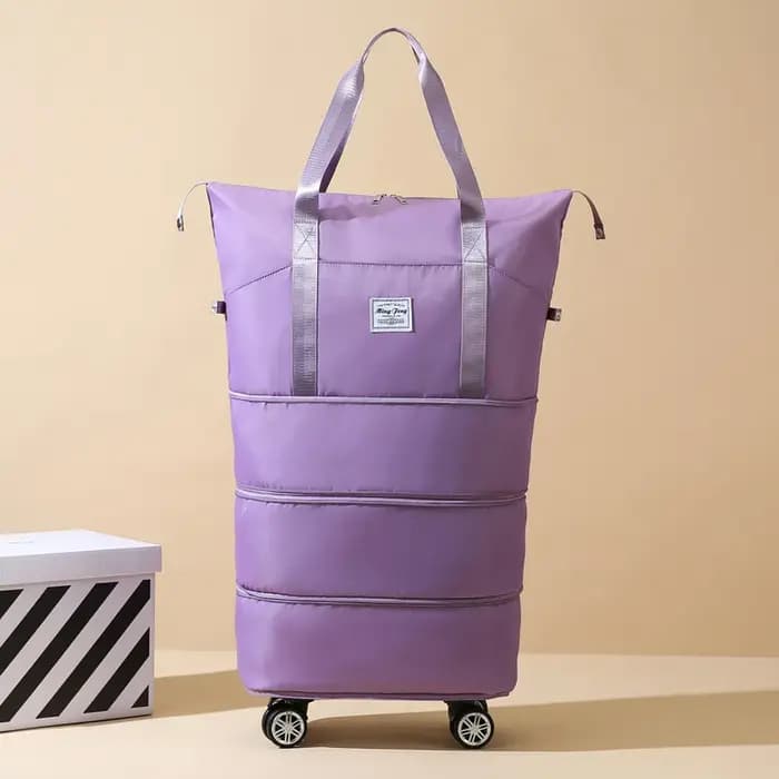 Sac de voyage grande capacité pour femmes avec roulettes universelles