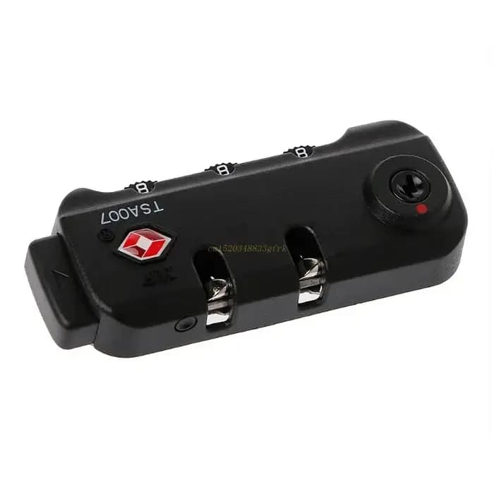 TSA-Cadenas Sécurisé à 3 Chiffres pour Bagages et Valise, Serrure à Code de Voyage, Livraison Directe