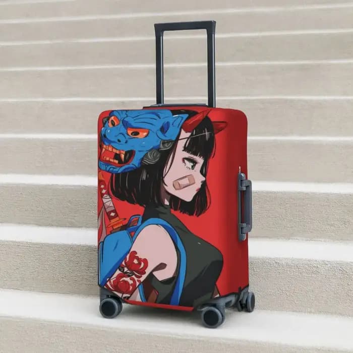 Juste de valise Anime Girl