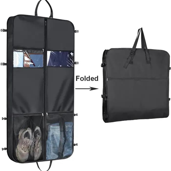 Housse de vêtement pliable 50 pouces pour voyage