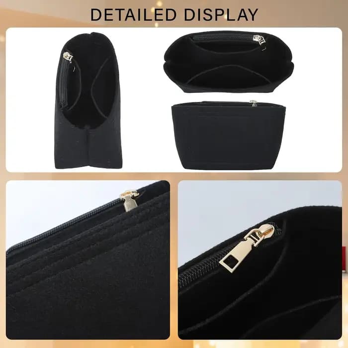 Organisateur de sac en feutre pour Longchamp LE PLIAGE CUIR Top Handle Bag XS