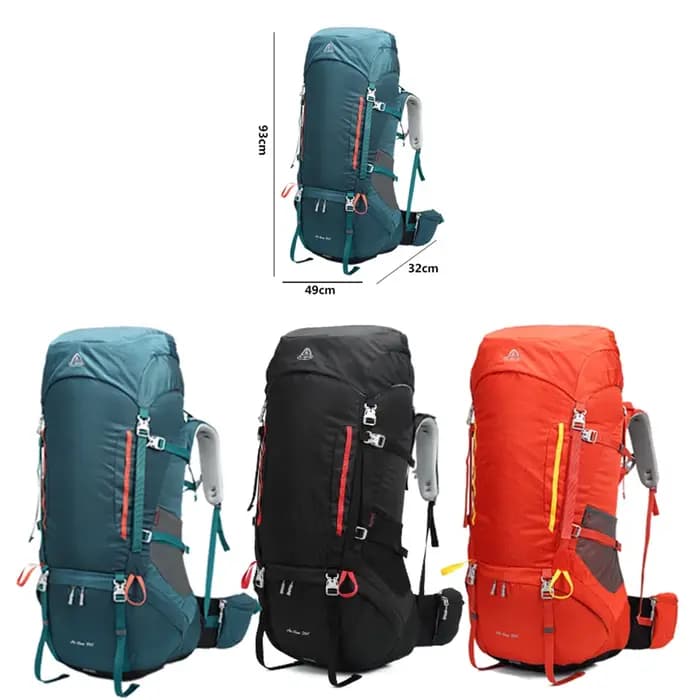 Sac à dos de voyage de grande capacité avec housse de pluie