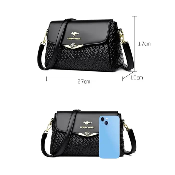 Sac à main de luxe femmes sacs concepteur en cuir Pu tricot épaule messager