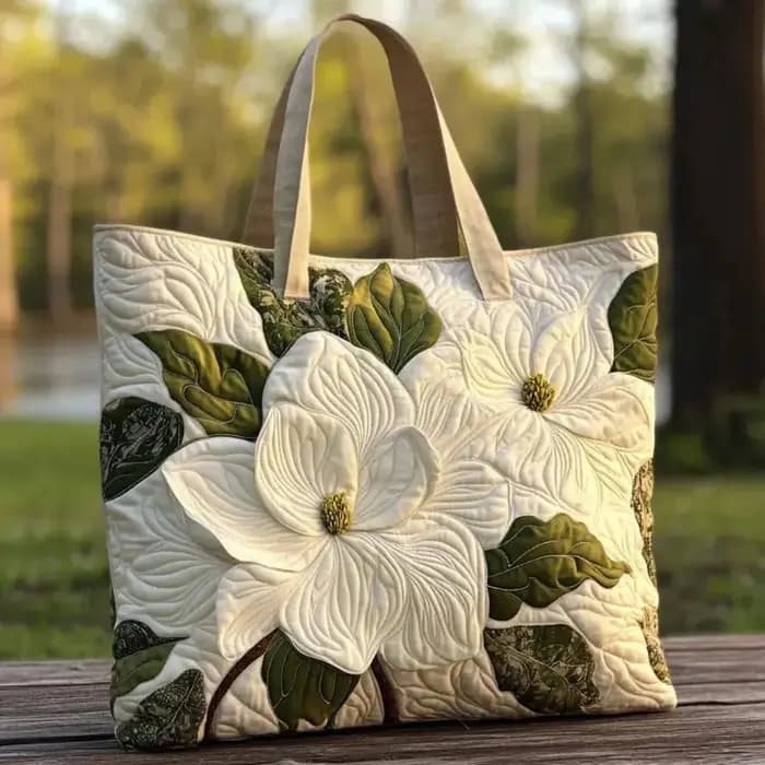 Sac fourre-tout vintage imprimé pour femme