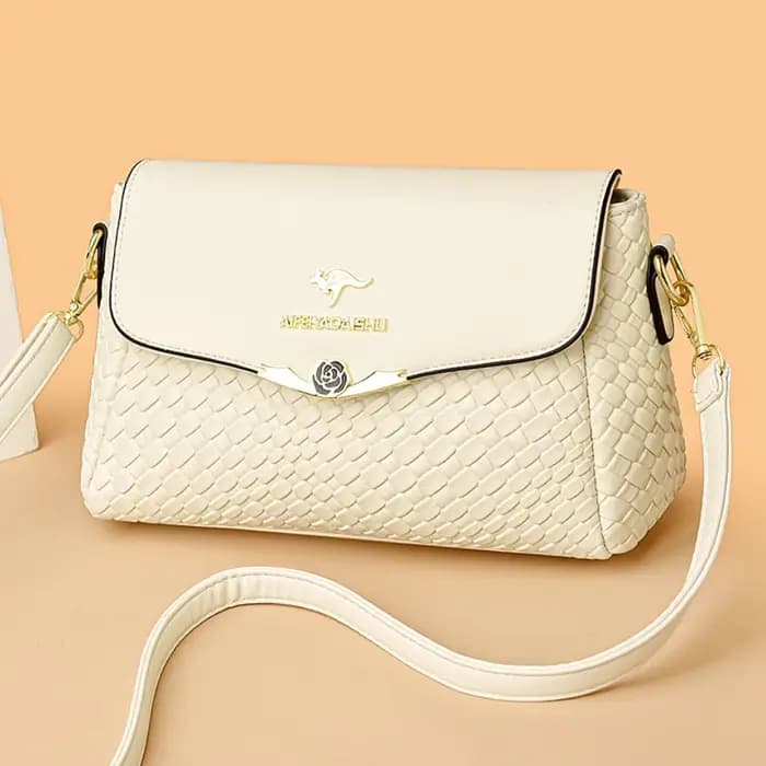 Sac à main de luxe femmes sacs concepteur en cuir Pu tricot épaule messager
