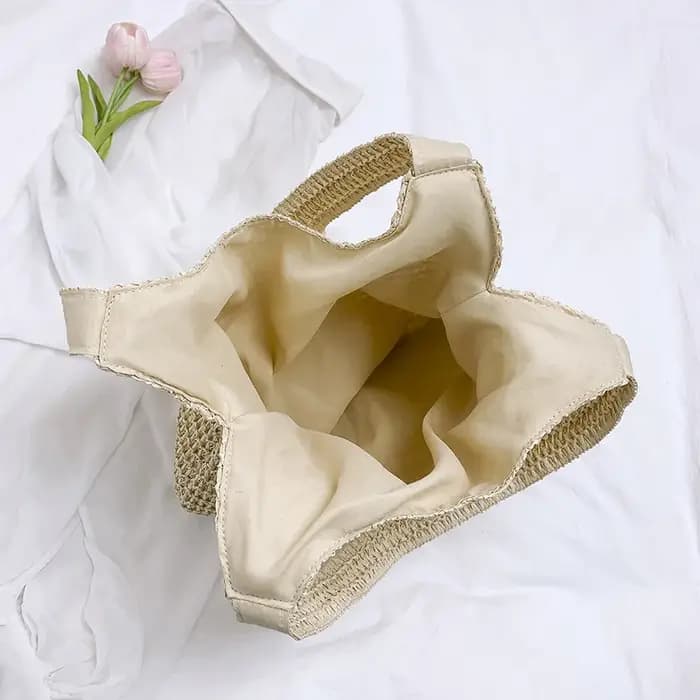 Mode rotin femmes sacs à bandoulière tissé femme