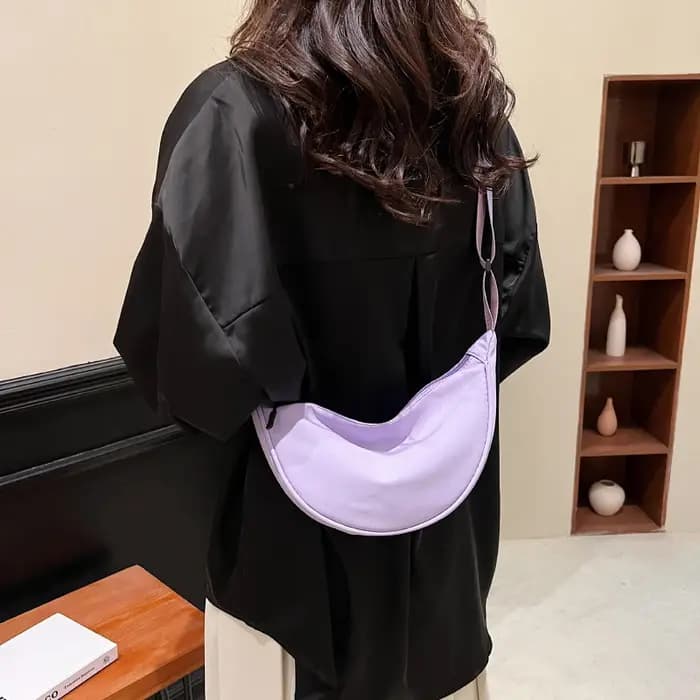 Sac Dumpling - Sac à bandoulière élégant et léger / Sac de sport à porter