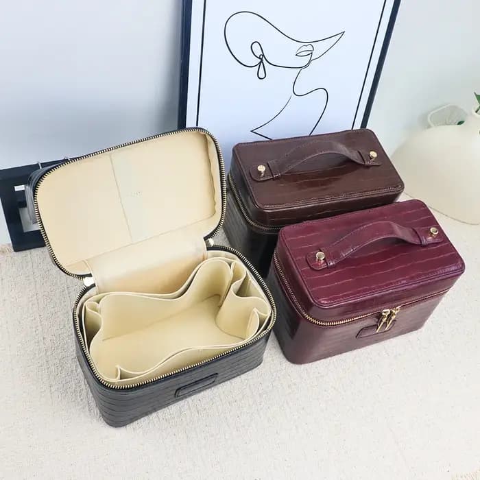 Sac de toilette de voyage personnalisé avec motif crocodile
