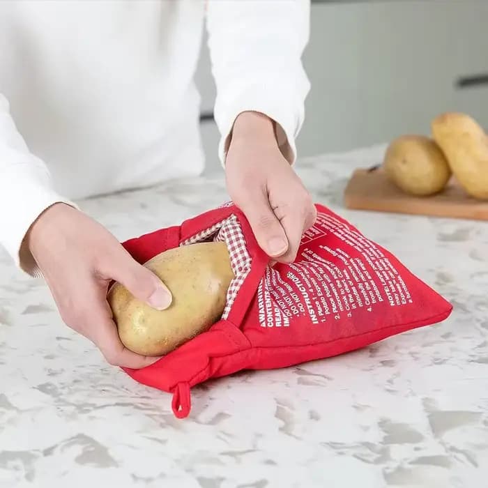 Sac de pommes de terre au micro-ondes réutilisable Express sac de cuiseur