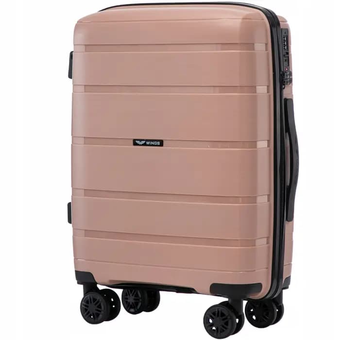 Valise cabine WINGS pour avion avec serrure TSA, taille S 20 "