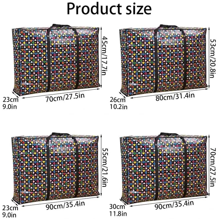 Grand sac à bagages Extra 190l pour maison mobile