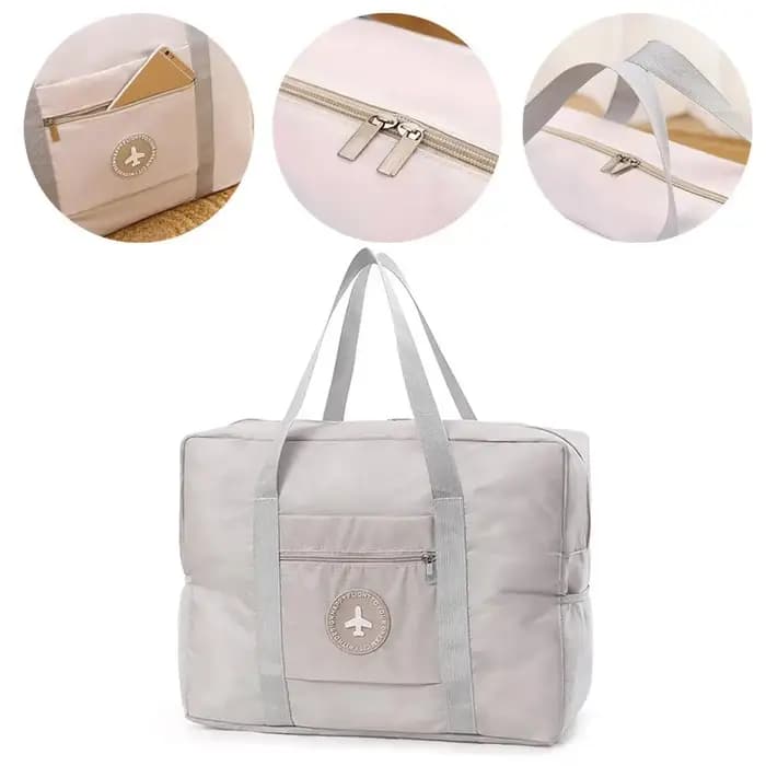 Sac de voyage pliable avec pochette pour trolley