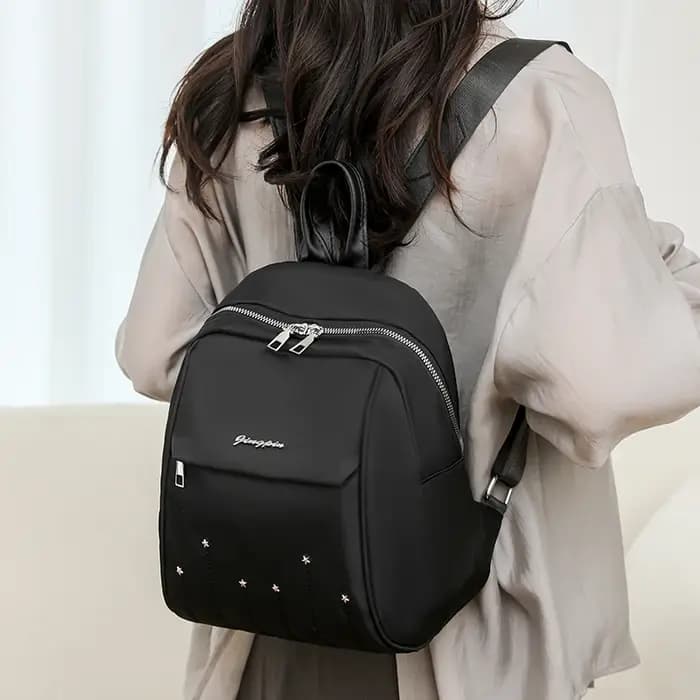 Sac à Dos en Nylon Décontracté avec Sangle Réglable