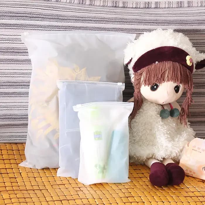 Sac en Plastique à Fermeture Éclair EVA