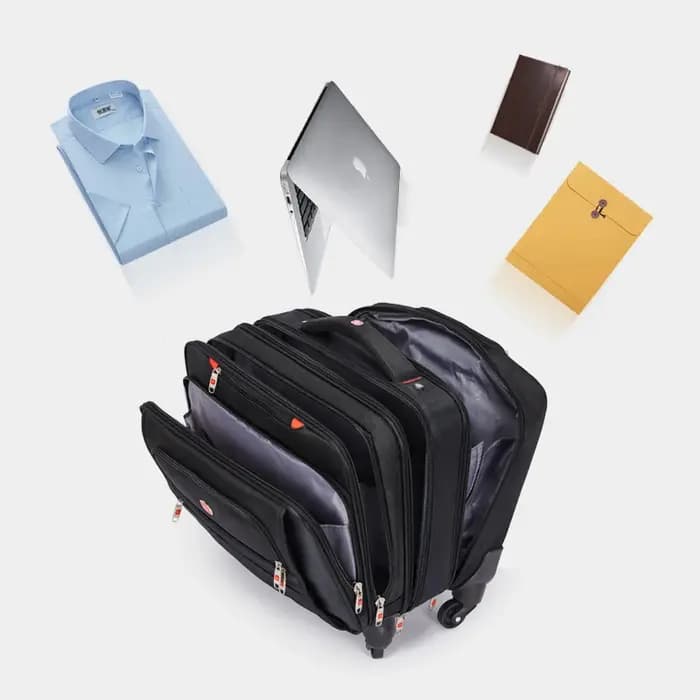 Valise de voyage multifonction en tissu Oxford