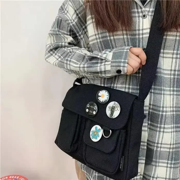 Sac à bandoulière en toile