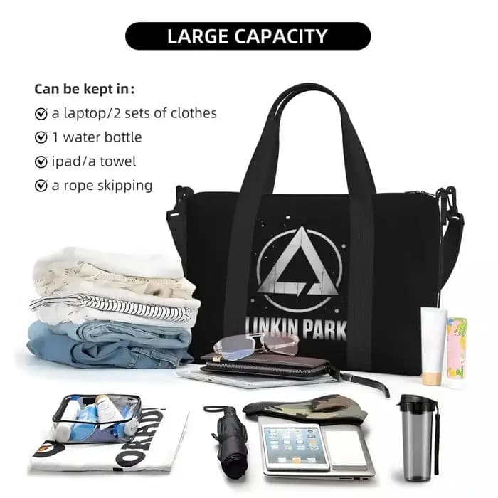 L-Linkin-S P-Park-S Band sac de voyage de plage sacs fourre-tout de grande capacité pour salle de sport Yoga femmes Shopping sac à bandoulière