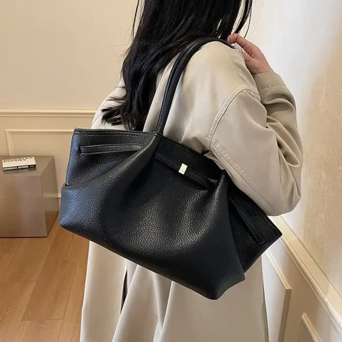 Sacs à bandoulière en cuir PU souple pour femmes