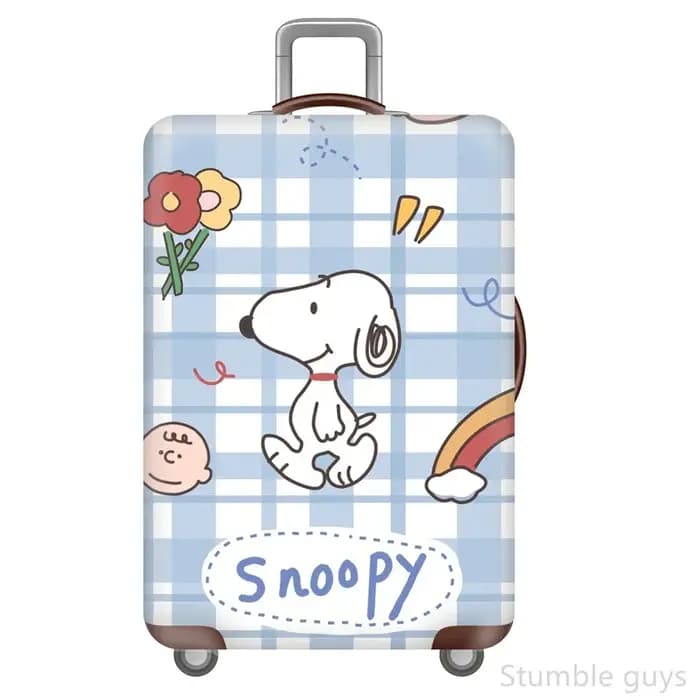 Housse de valise durable, lavable et extensible, housse de protection anti-poussière, accessoire de