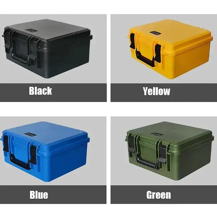 Valise outil de réparation matériel de rangement boîte en plastique multifonctionnelle