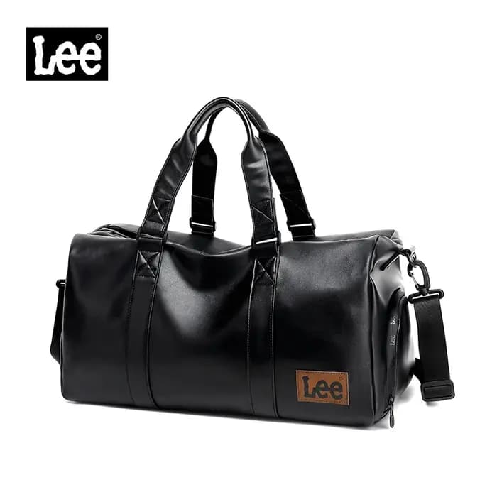LEE vert Olive sec humide poche compartiment à chaussures sac de voyage imperméable en Nylon cuir Fitness Sport grande