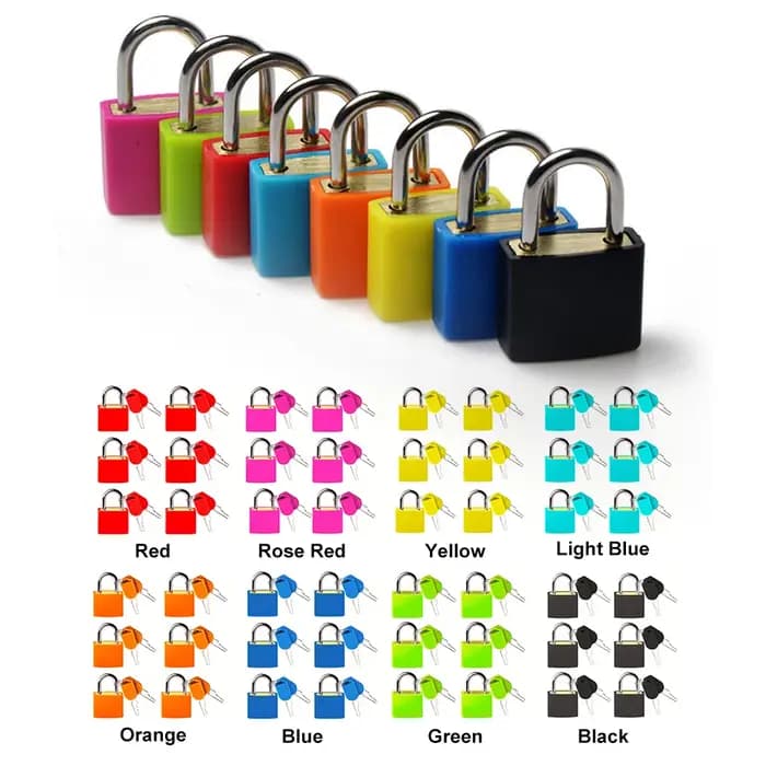 Cadenas de Sécurité avec 2 Valise de Voyage