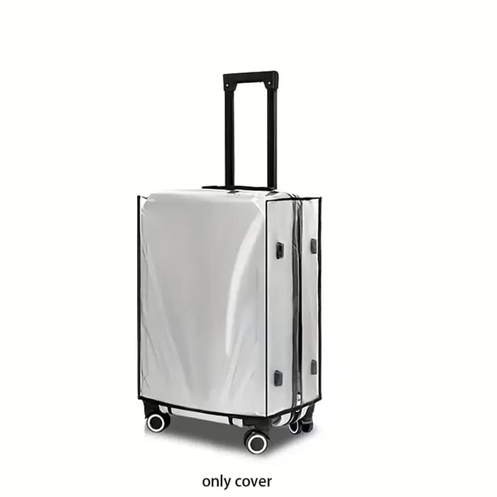 Housse de protection transparente et imperméable pour bagages, résistante aux rayures, à la poussièr